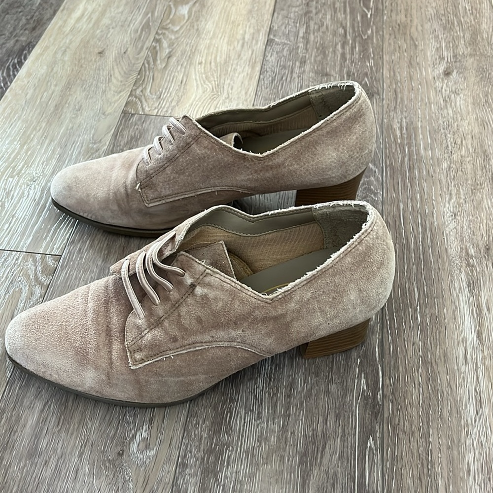 Dr Scholl suede booties size 8
